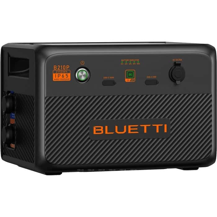 Додаткова батарея для ЗС Bluetti B210P Expansion Battery 2150Wh Black