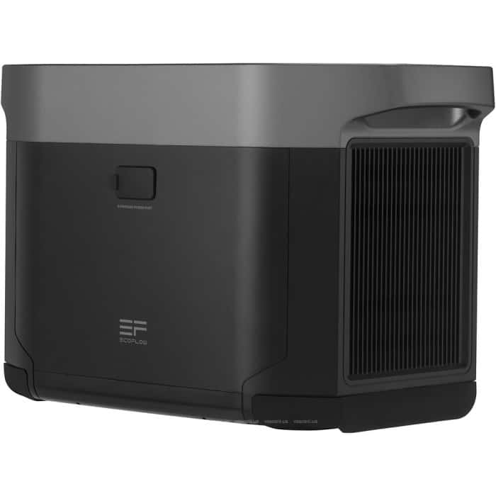 Додаткова батарея для ЗС EcoFlow Delta Max Smart Extra Battery 2016 Wh Black (DELTA2000EB-US)