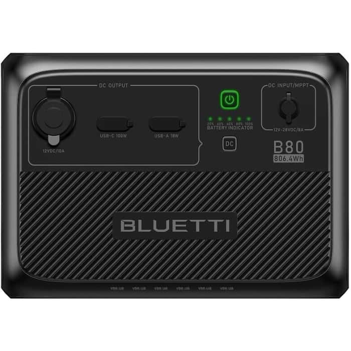 Дополнительная батарея для ЗС Bluetti B80 Expansion Battery 806 Wh Black
