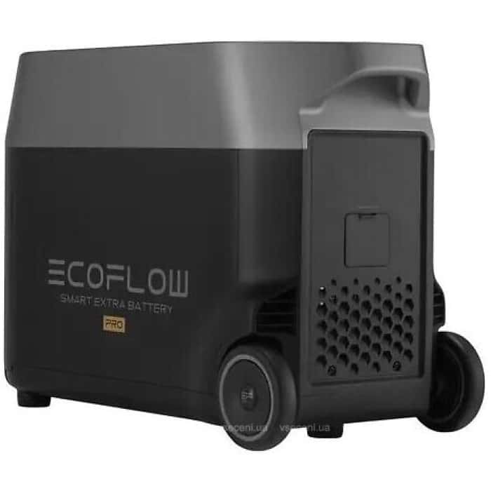 Додаткова батарея для ЗС EcoFlow Delta Smart Extra Battery 3600 Wh Black (DELTAProEB-US)