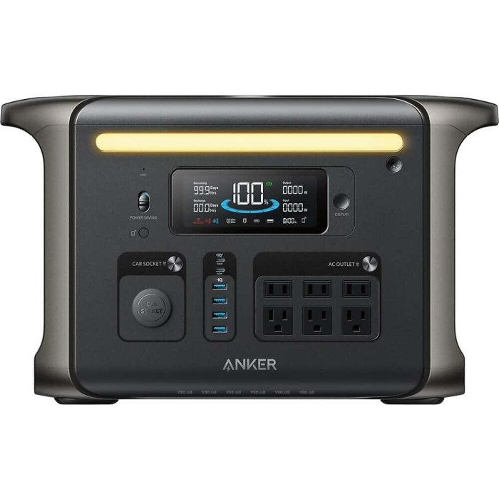 Зарядная станция Anker SOLIX F1500 1536 Wh Black