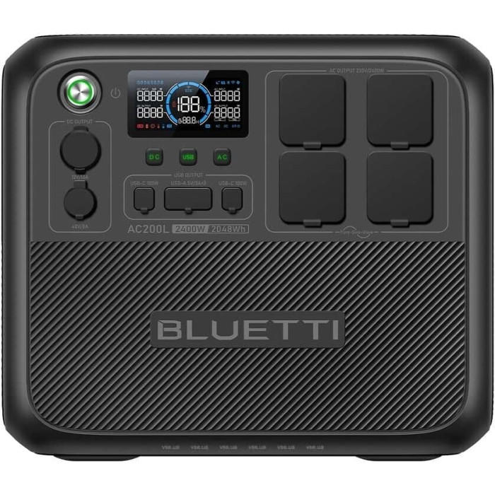 Зарядна станція Bluetti AC200L 2048 Wh Black