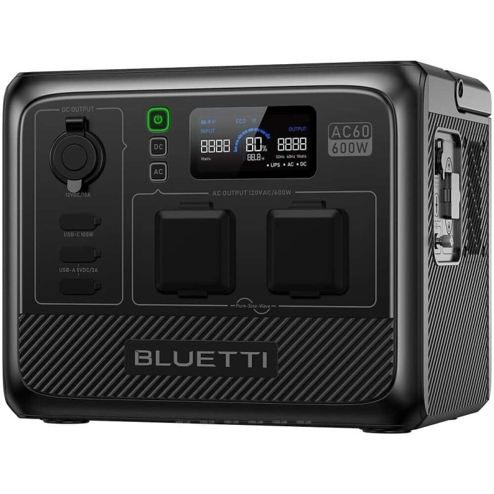 Зарядная станция Bluetti AC60 403 Wh Black