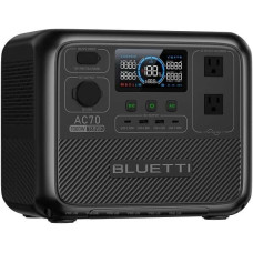 Зарядна станція Bluetti AC70 768 Wh Black