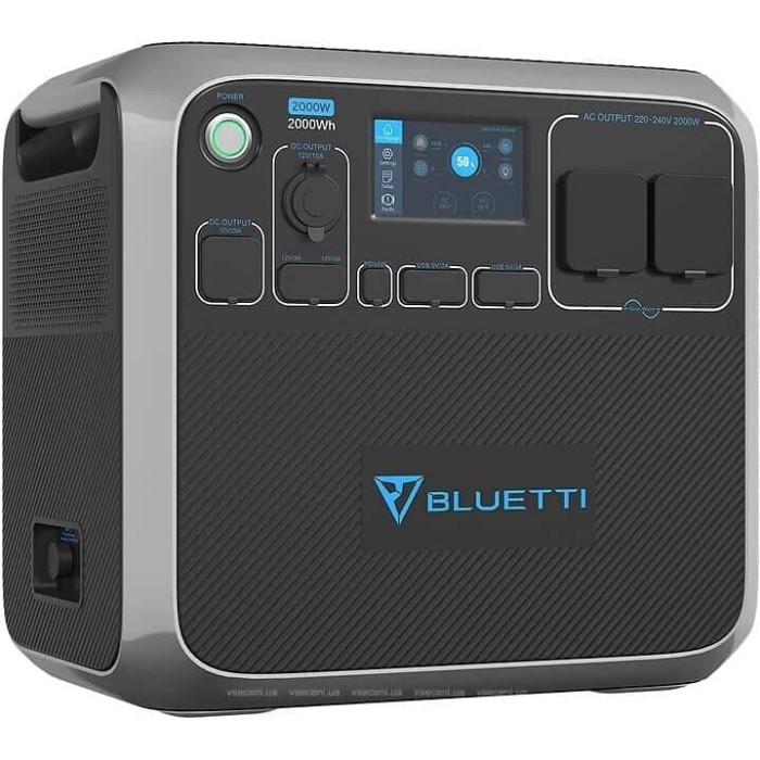 Зарядна станція Bluetti PowerOak AC200P 2000 Wh Gray