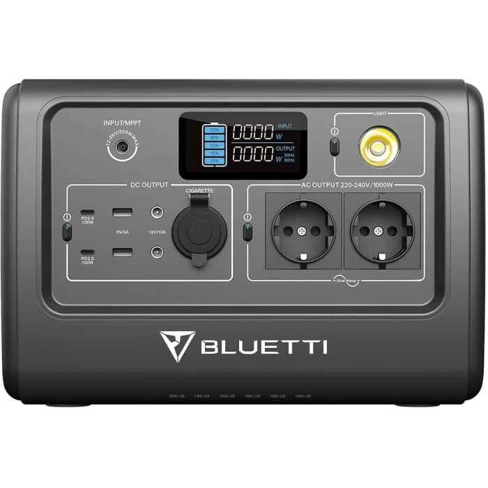 Зарядная станция Bluetti PowerOak EB70 716 Wh Gray