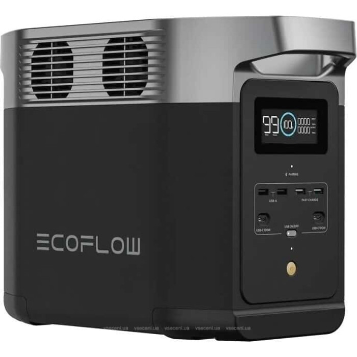 Зарядная станция EcoFlow Delta 2 1024 Wh Black (ZMR330-EU)
