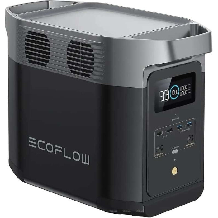 Зарядная станция EcoFlow Delta 2 CN 1024 Wh Black (ZMR330-CN)