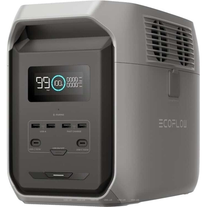 Зарядна станція EcoFlow Delta 3 1500 Wh Silver (EFDELTA1500-CN)