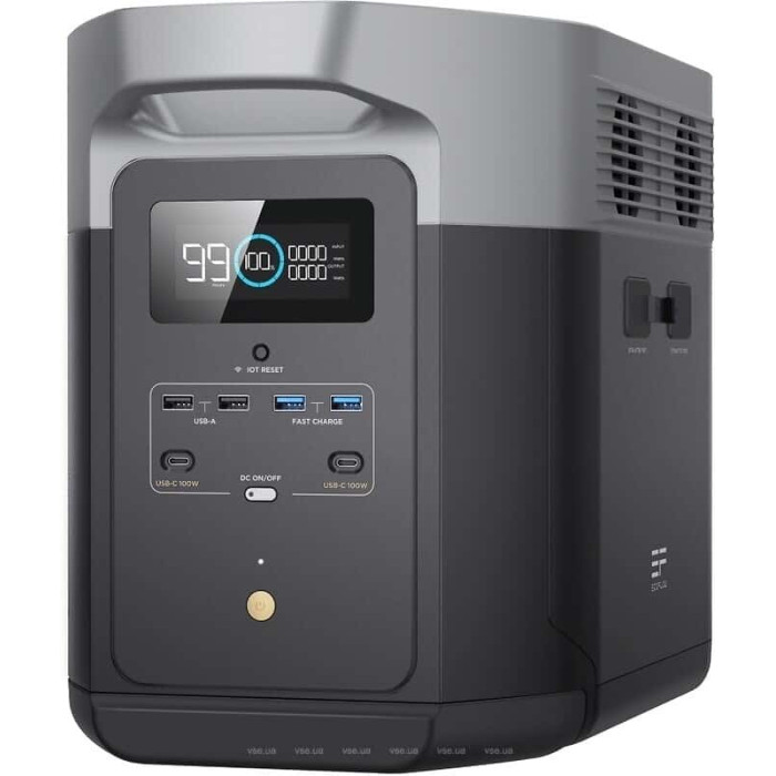 Зарядная станция EcoFlow Delta Max 1600 UK 1612 Wh Black (DELTAMAX1600-UK)