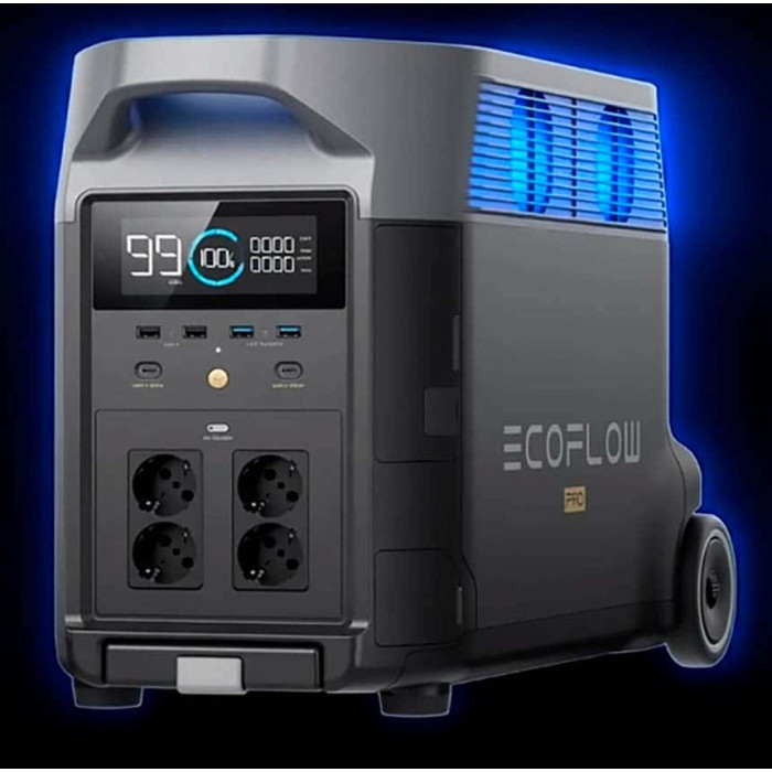 Зарядная станция EcoFlow Delta Pro 3600 Wh Black (DELTAPro-EU)