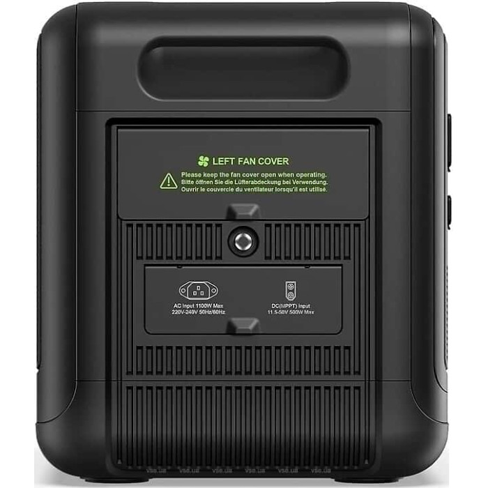 Зарядна станція Fossibot F2400 2048 Wh Black