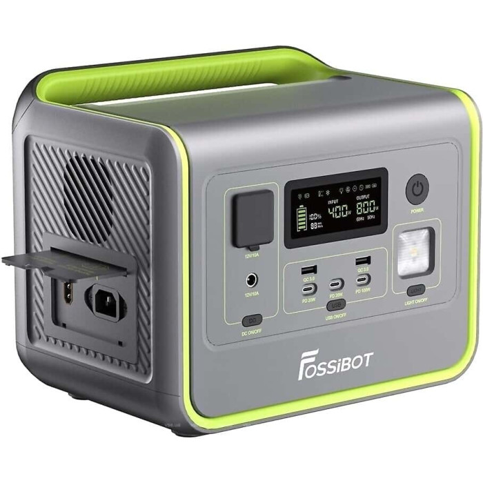 Зарядная станция Fossibot F800 512 Wh Green