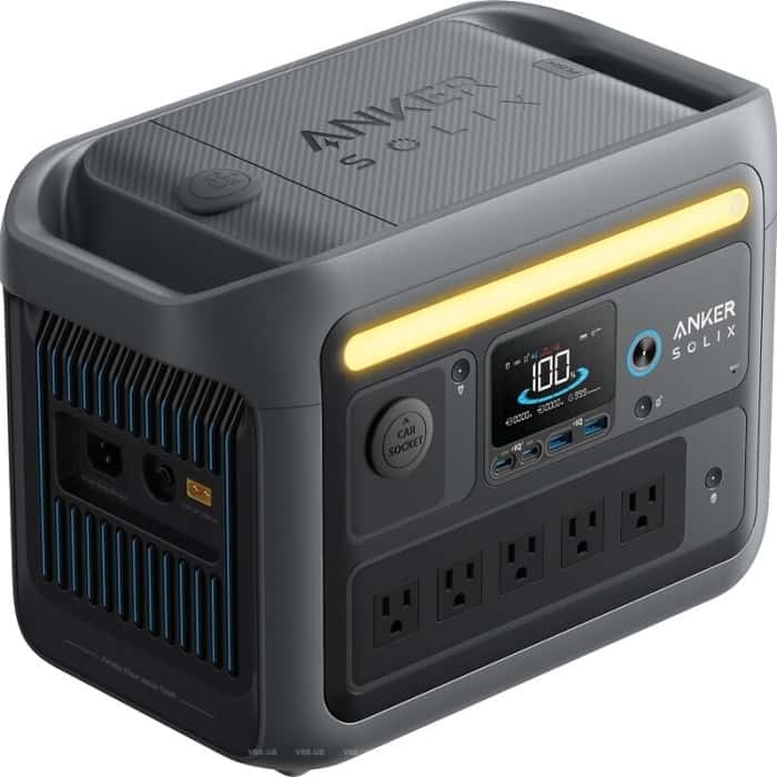 Зарядная станция Anker SOLIX C800 Plus 768 Wh Black