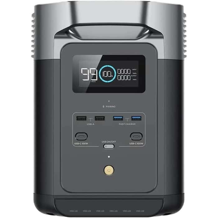 Зарядная станция EcoFlow Delta 2 CN 1024 Wh Black (ZMR330-CN)