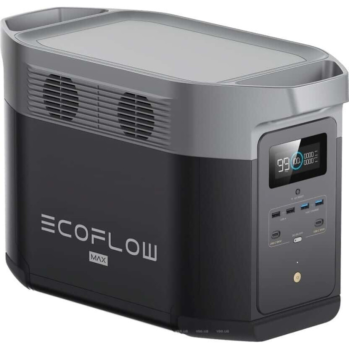 Зарядная станция EcoFlow Delta Max 2000 Black (DELTA2000-EU)