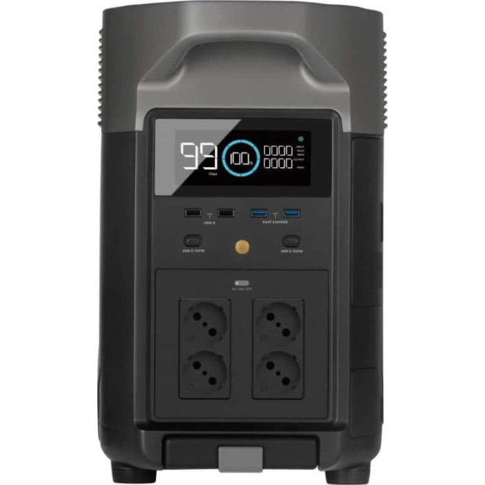 Зарядна станція EcoFlow Delta Pro 3600 Wh Black (DELTAPro-EU)