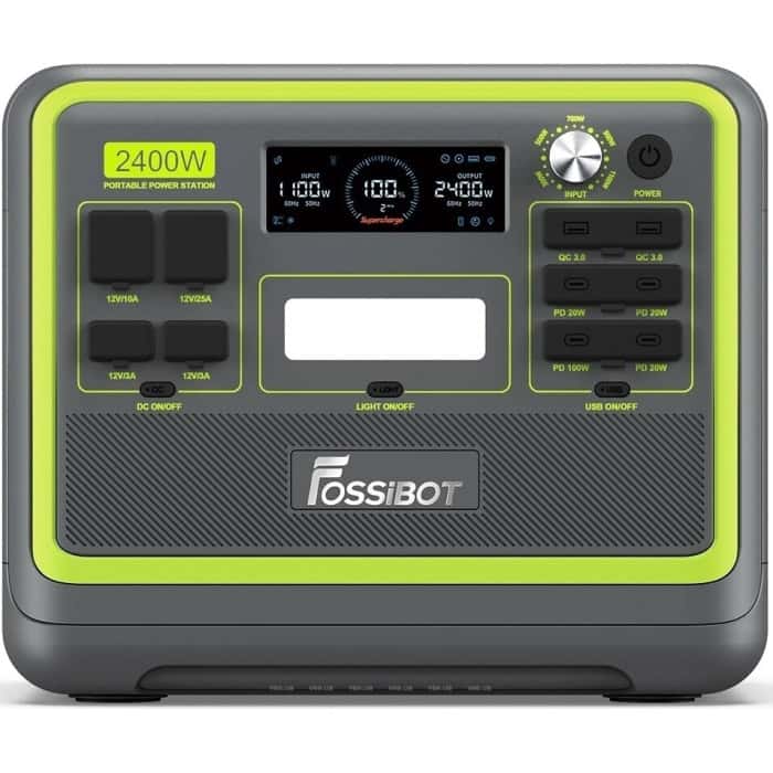 Зарядная станция Fossibot F2400 2048 Wh Green