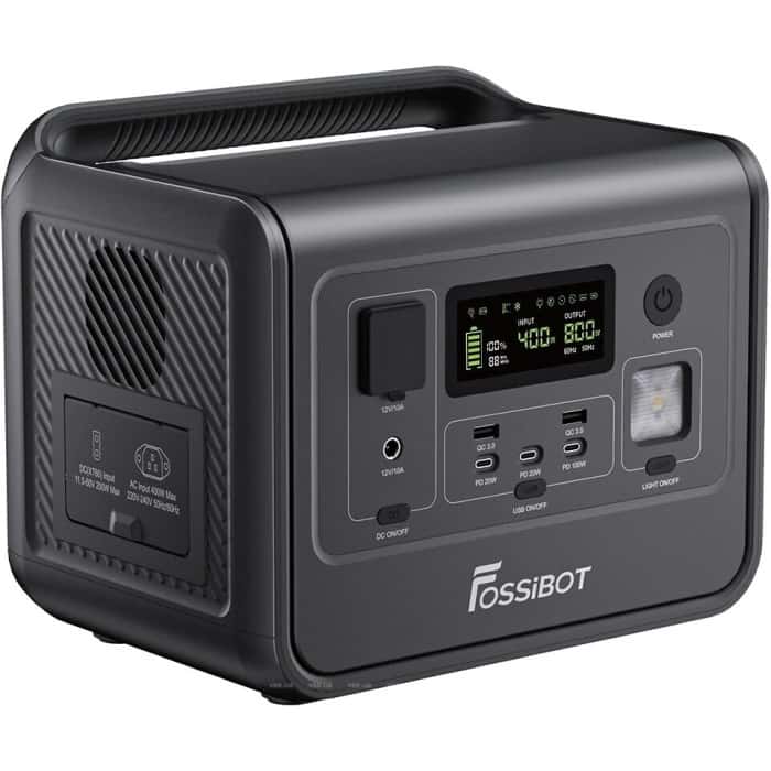 Зарядная станция Fossibot F800 512 Wh Black