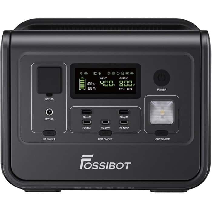 Зарядная станция Fossibot F800 512 Wh Black