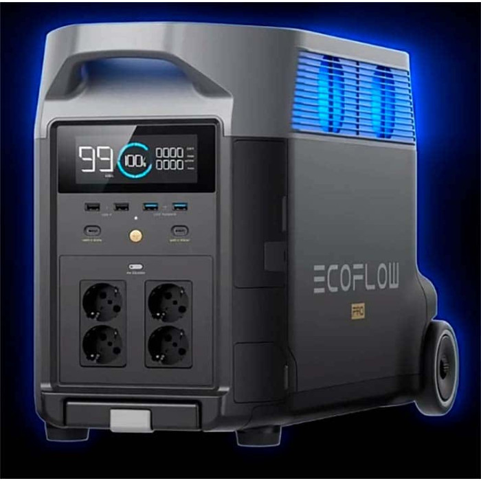 Зарядна станція EcoFlow Delta Pro 3600 Wh Black (DELTAPro-EU)