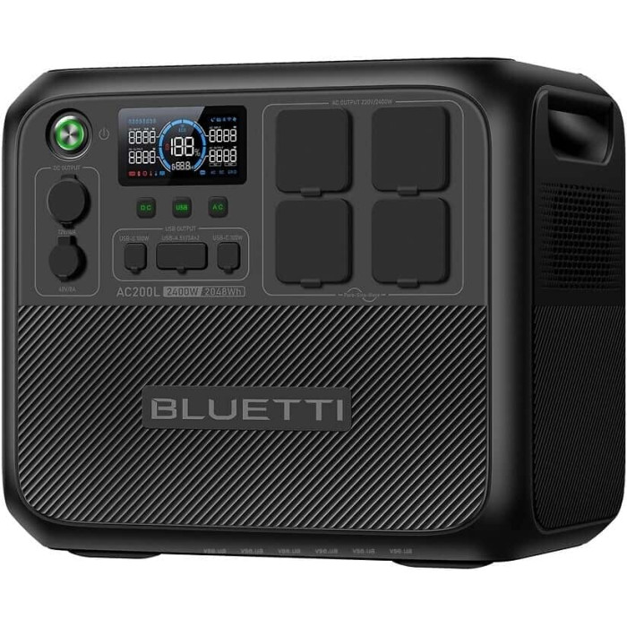 Зарядна станція Bluetti AC200L 2048 Wh Black