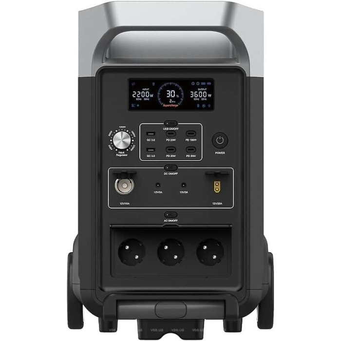 Зарядна станція Fossibot F3600 3840 Wh Black