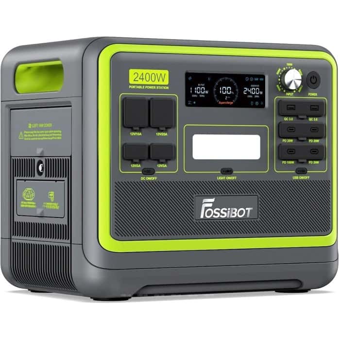 Зарядная станция Fossibot F2400 2048 Wh Green
