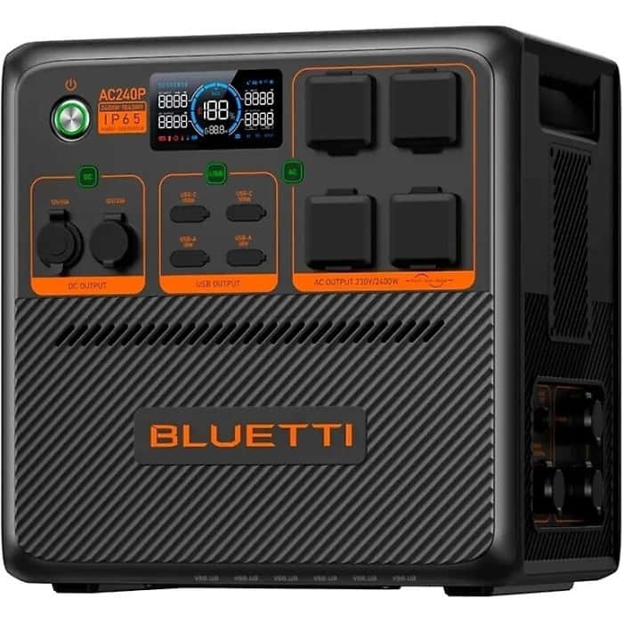 Зарядная станция Bluetti AC240P 1843 Wh Black