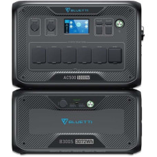 Зарядна станція Bluetti Home Battery Backup AC500 + B300S 3072 Wh Black