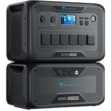 Зарядна станція Bluetti Home Battery Backup AC500 + B300S 3072 Wh Black