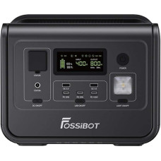 Зарядна станція Fossibot F800 512 Wh Black