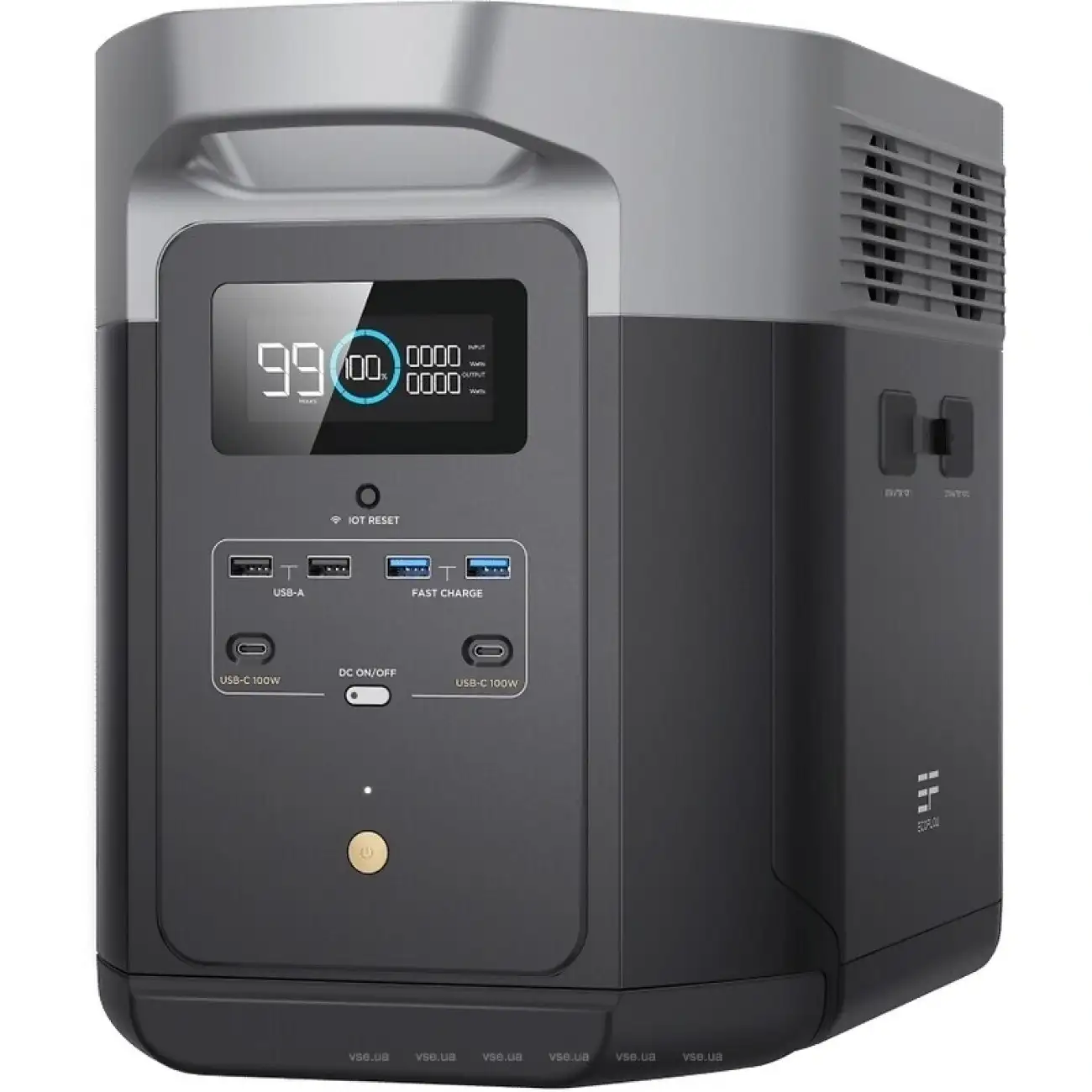ECOFLOW DELTA Max 1612Wh + ケース Зарядная станция EcoFlow Delta Max 1600 CN 1612 Wh Black